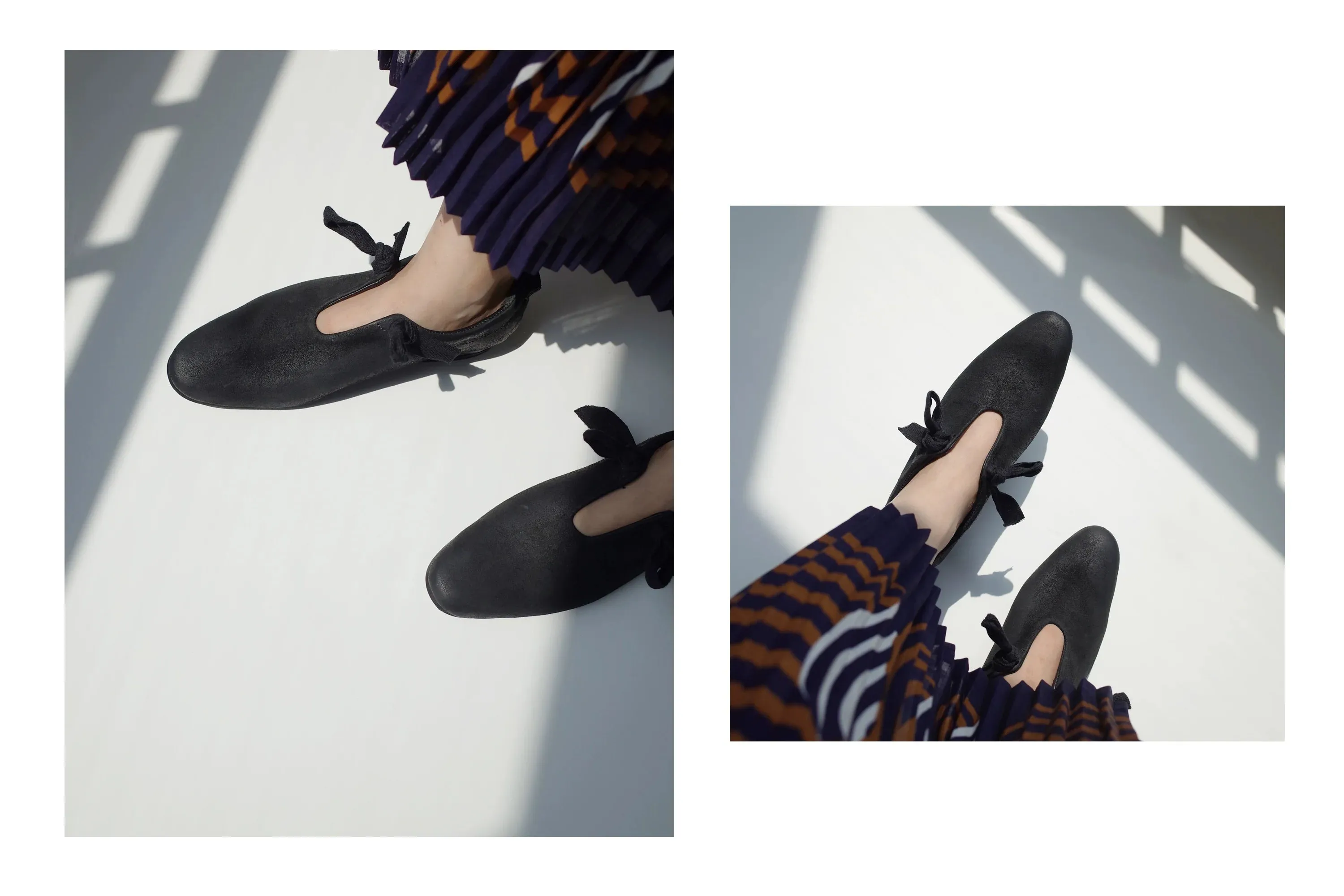 Lace-Up Suede Shoes