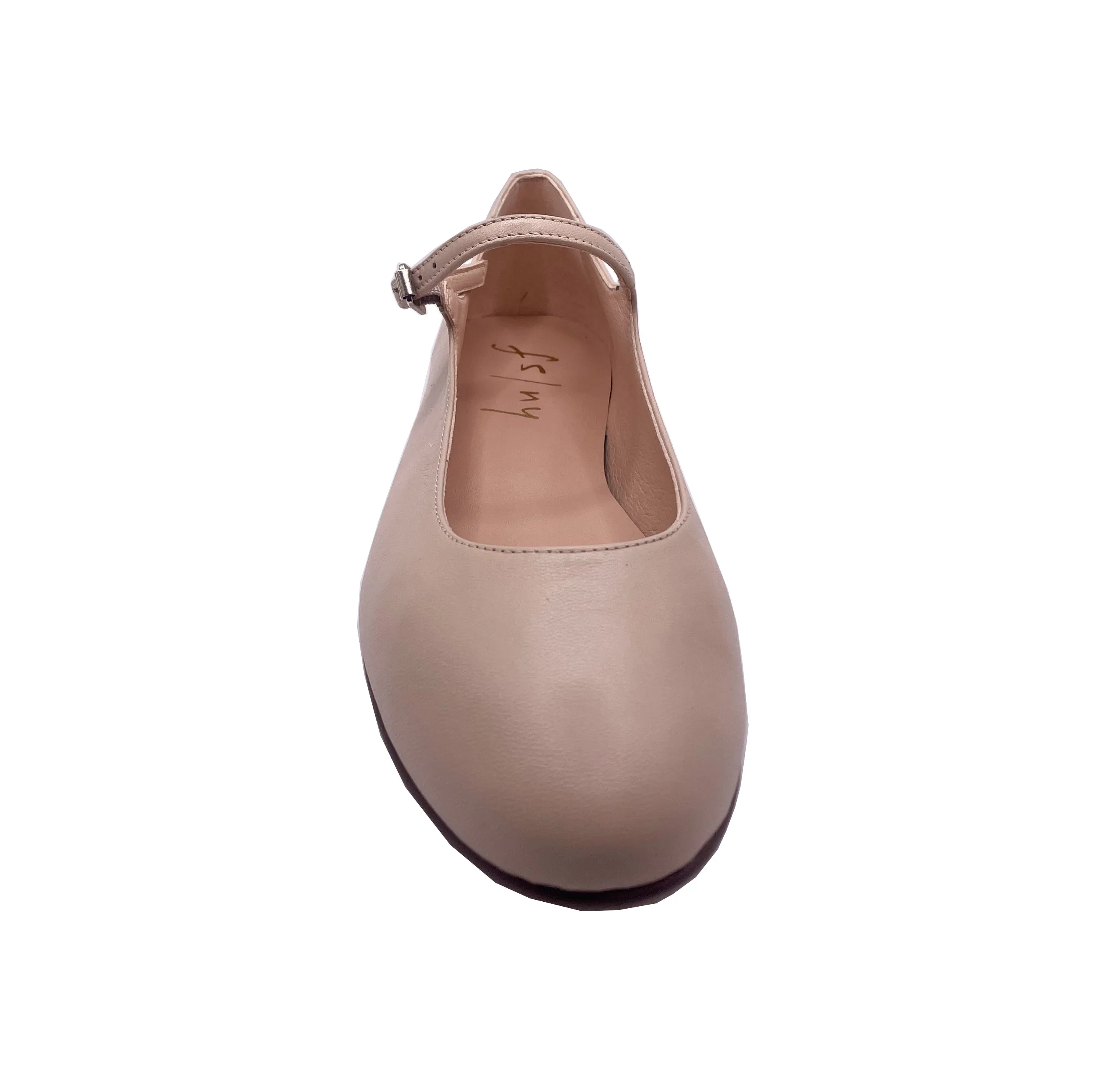 Lacey - Nude Leather