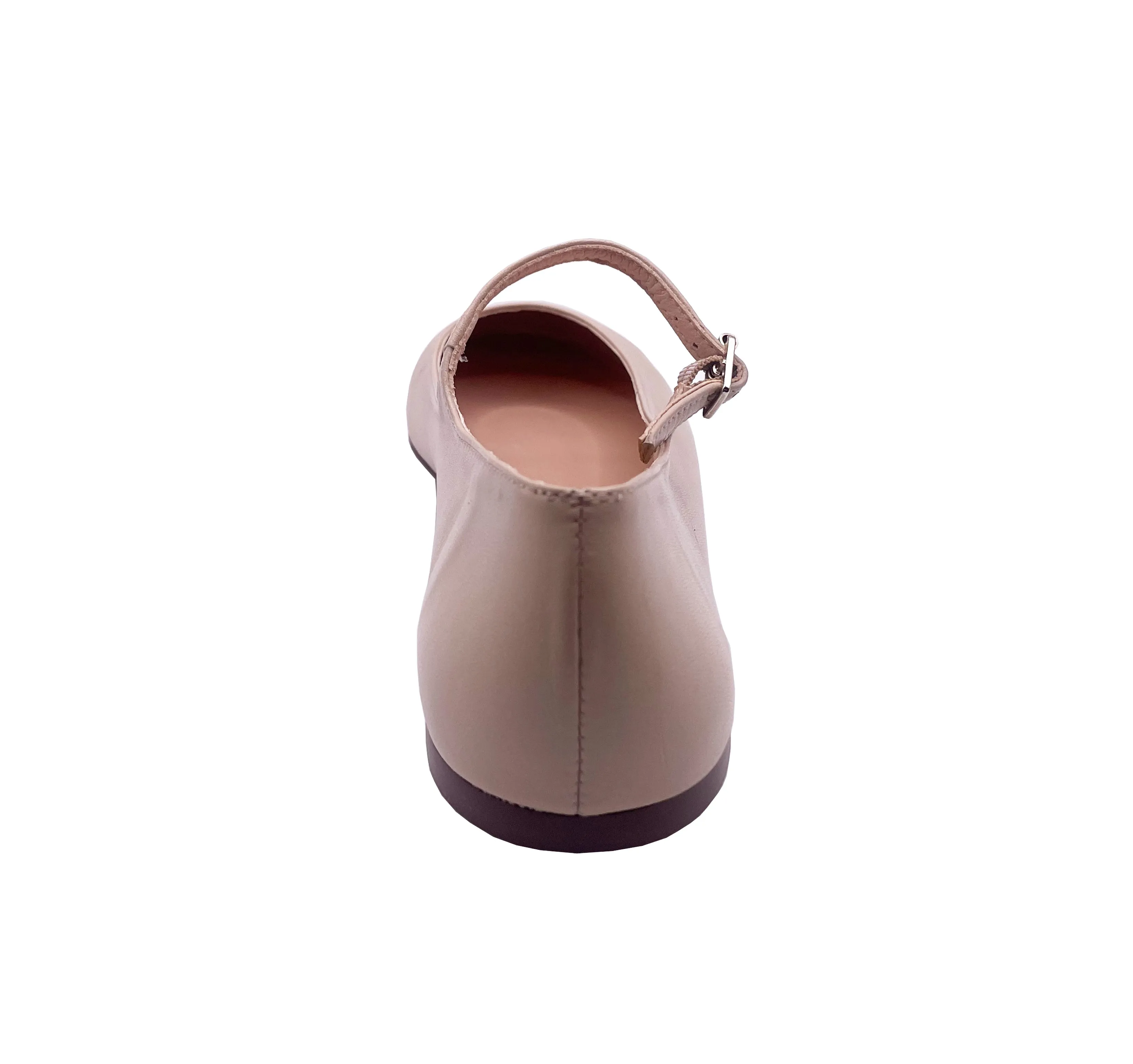 Lacey - Nude Leather