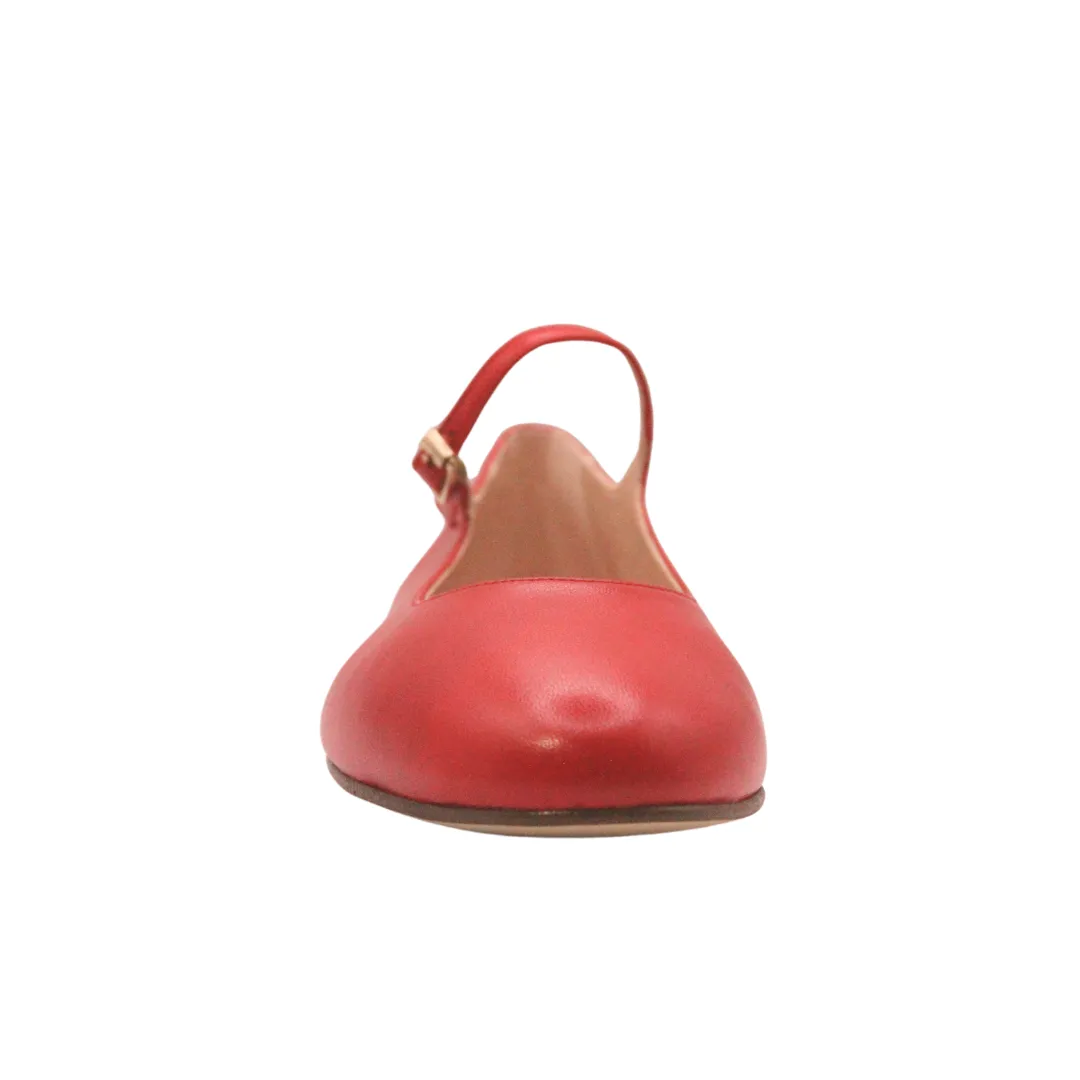 Lacey - Red Leather
