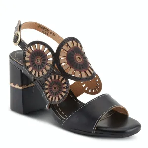 L'Artiste Pinwheel Sandal Heels