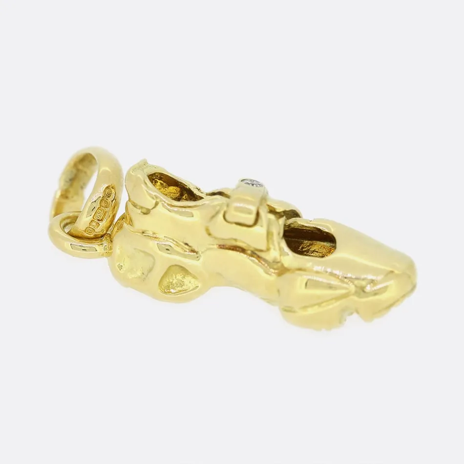 Links of London Diamond Set Trainer Charm