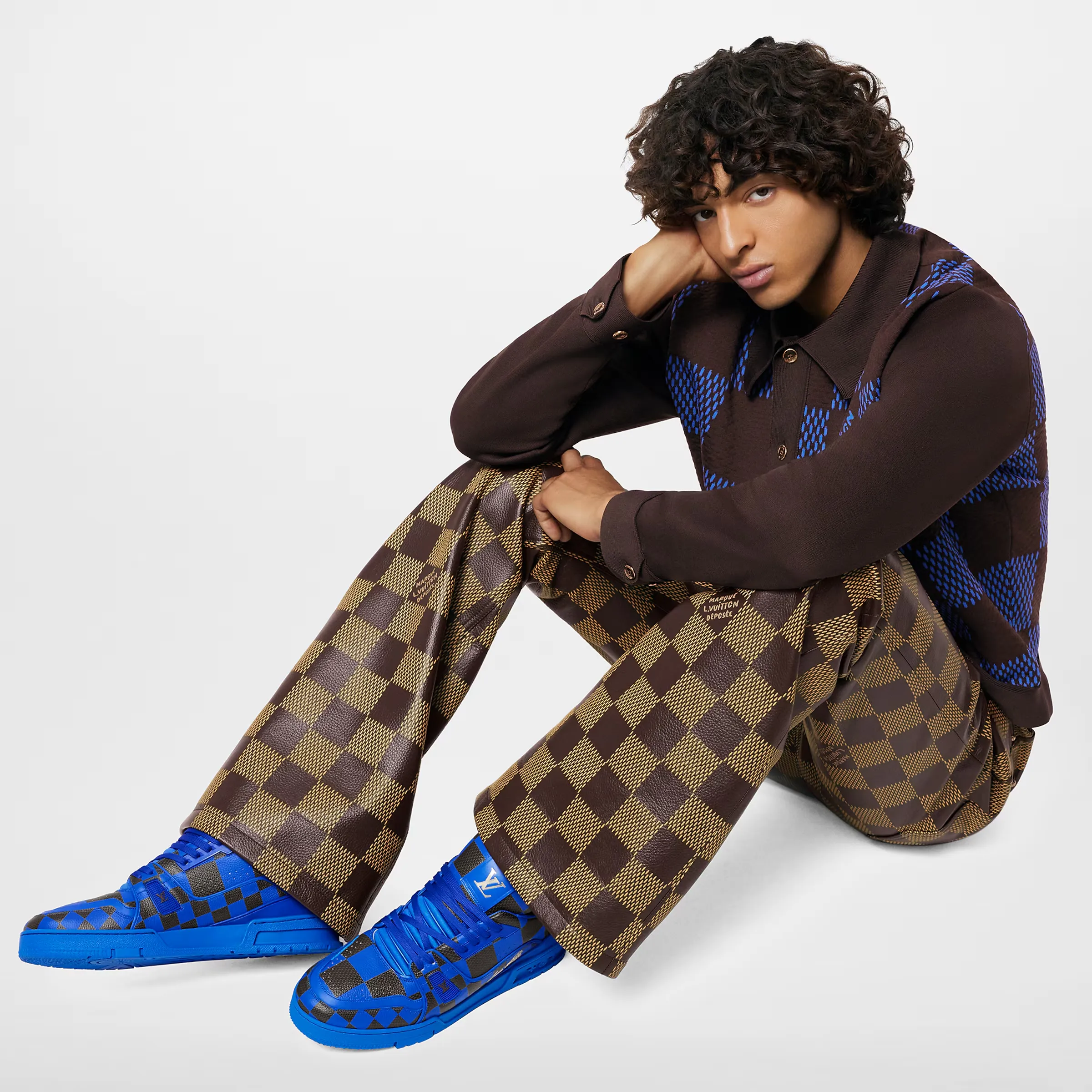 LV Men's Trainer Sneaker