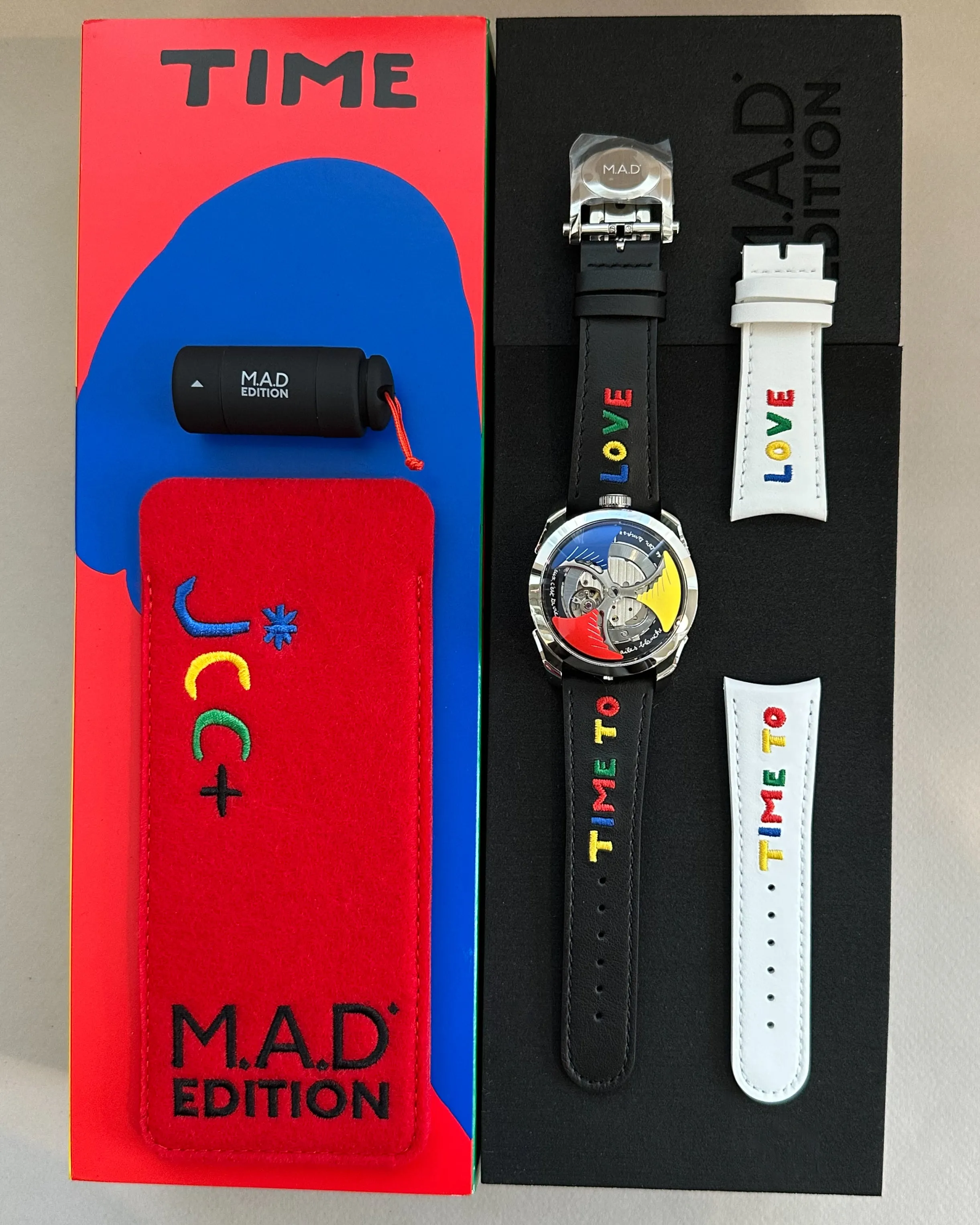 M.A.D. 1 "Time to Love" Jean-Charles de Castelbajac Limited Edition