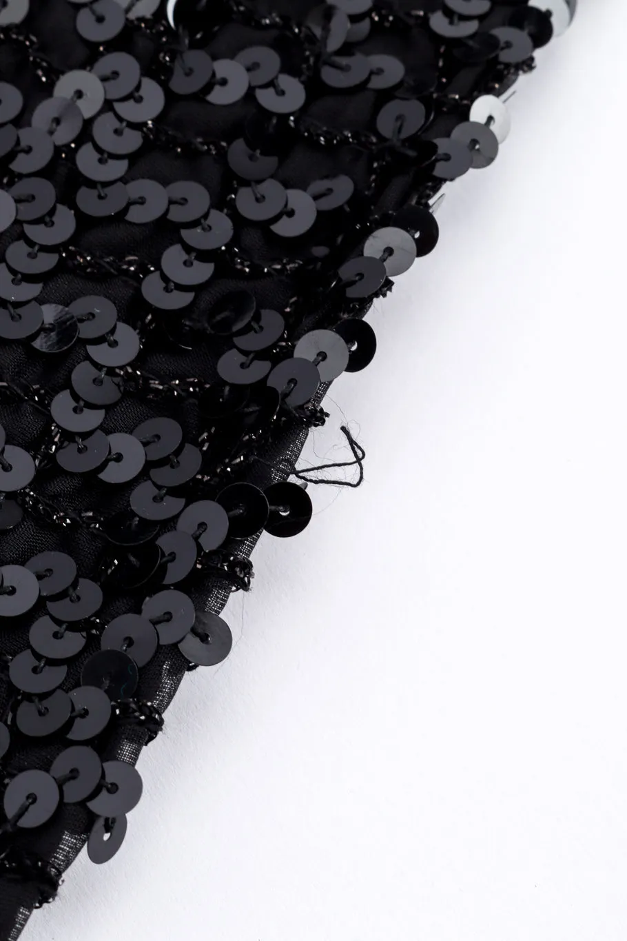 Marabou Cuff Sequin Jacket