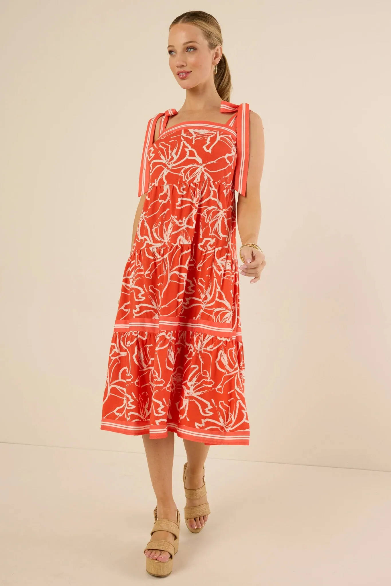 Matilda Dress- Orange