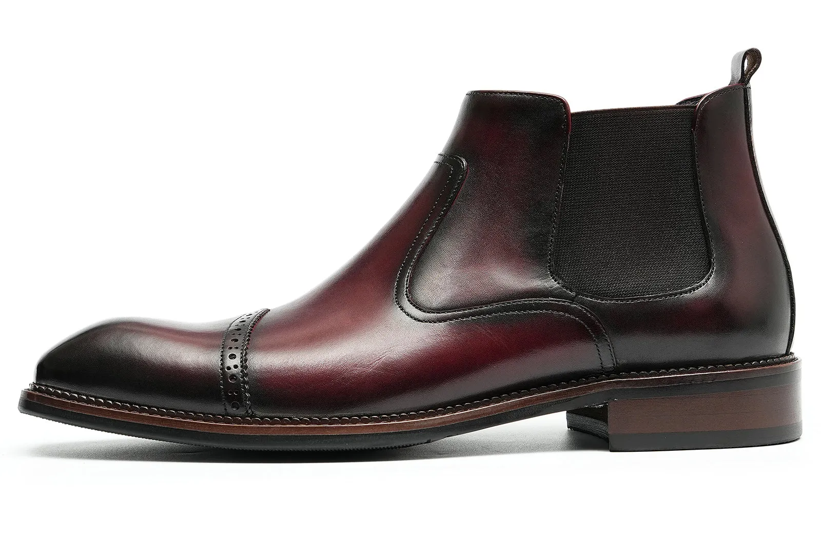 Men's Dress Formal Chelsea Brogues Boots