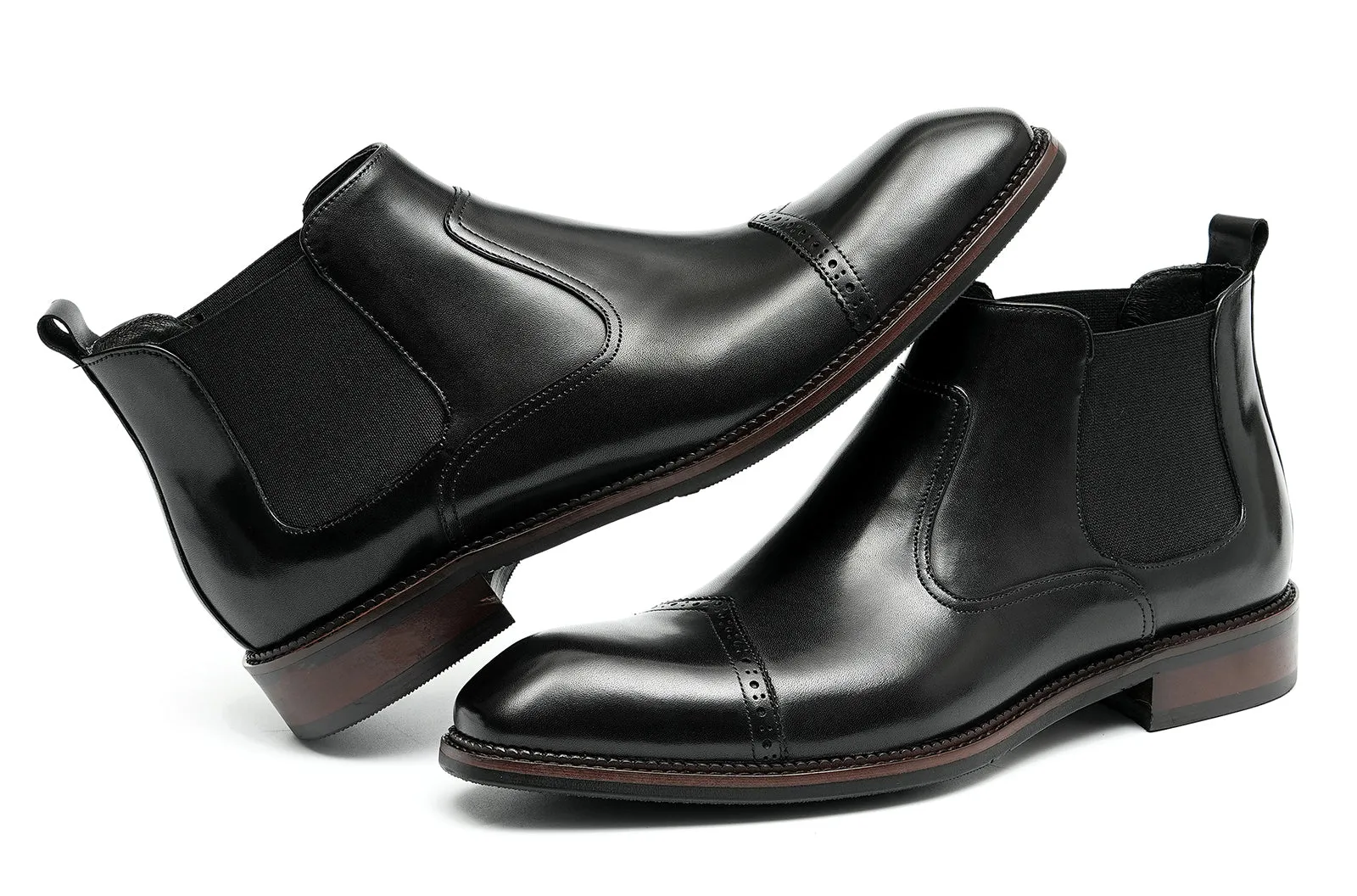 Men's Dress Formal Chelsea Brogues Boots