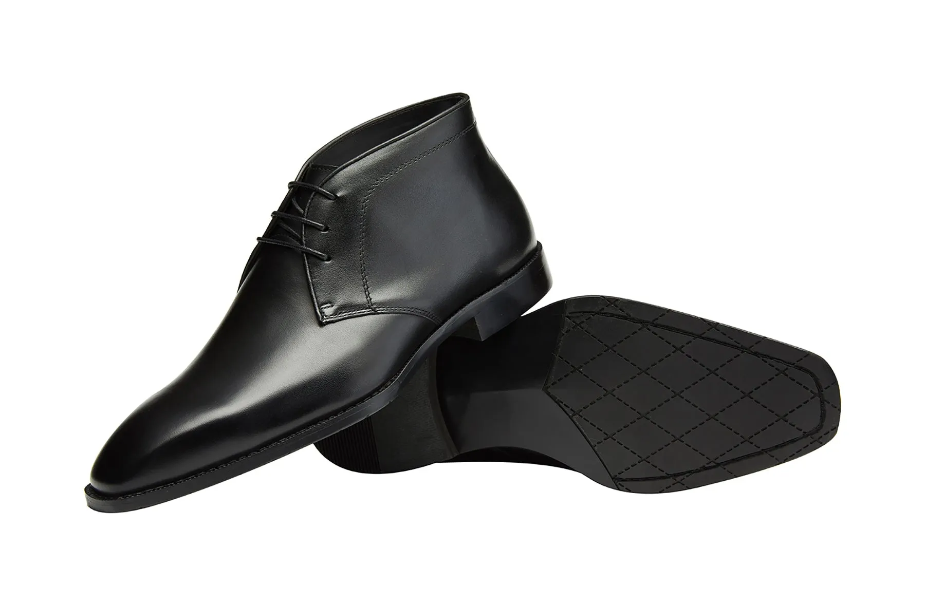 Men's Formal Leather Chukka Boots