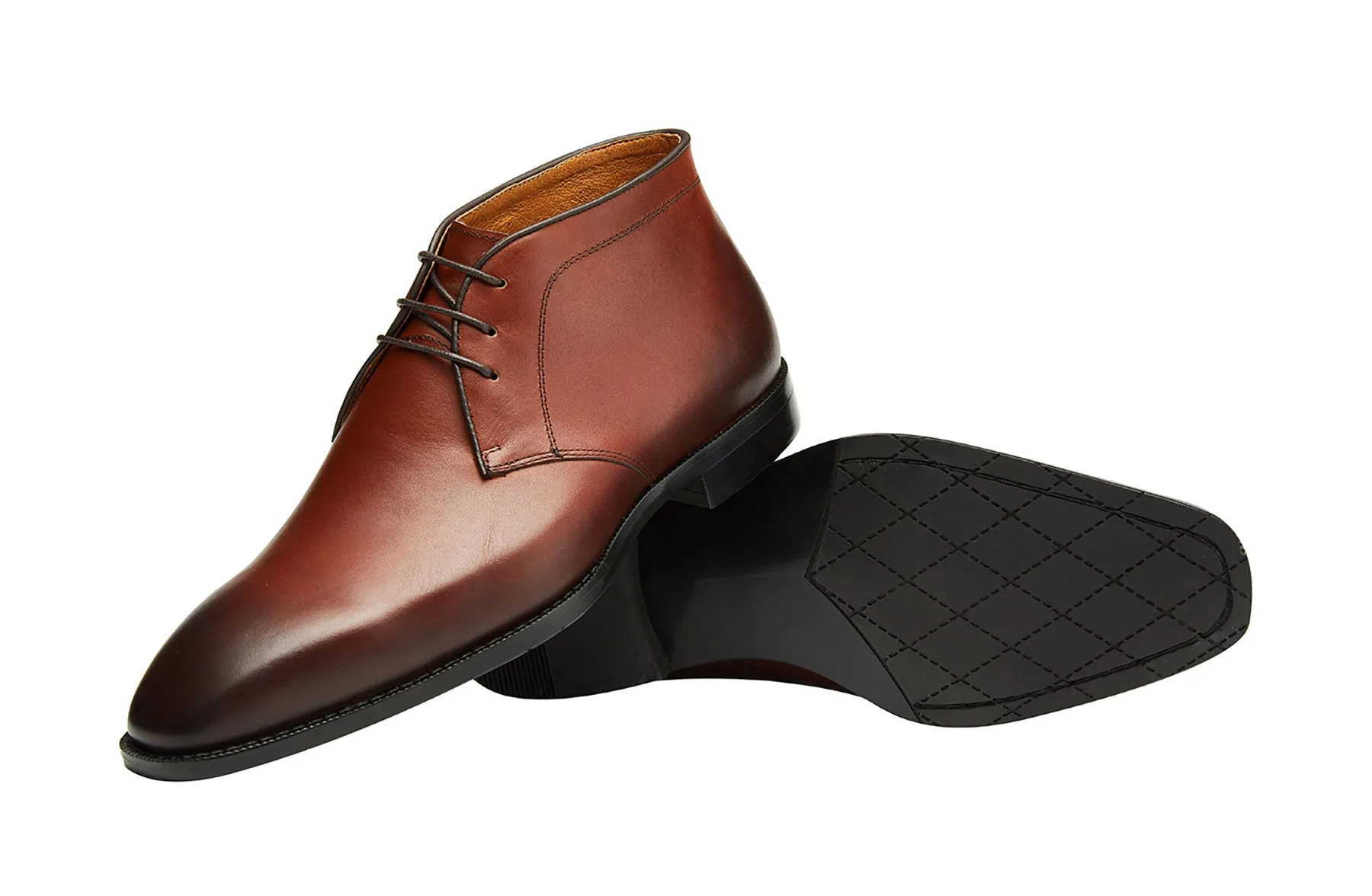 Men's Formal Leather Chukka Boots