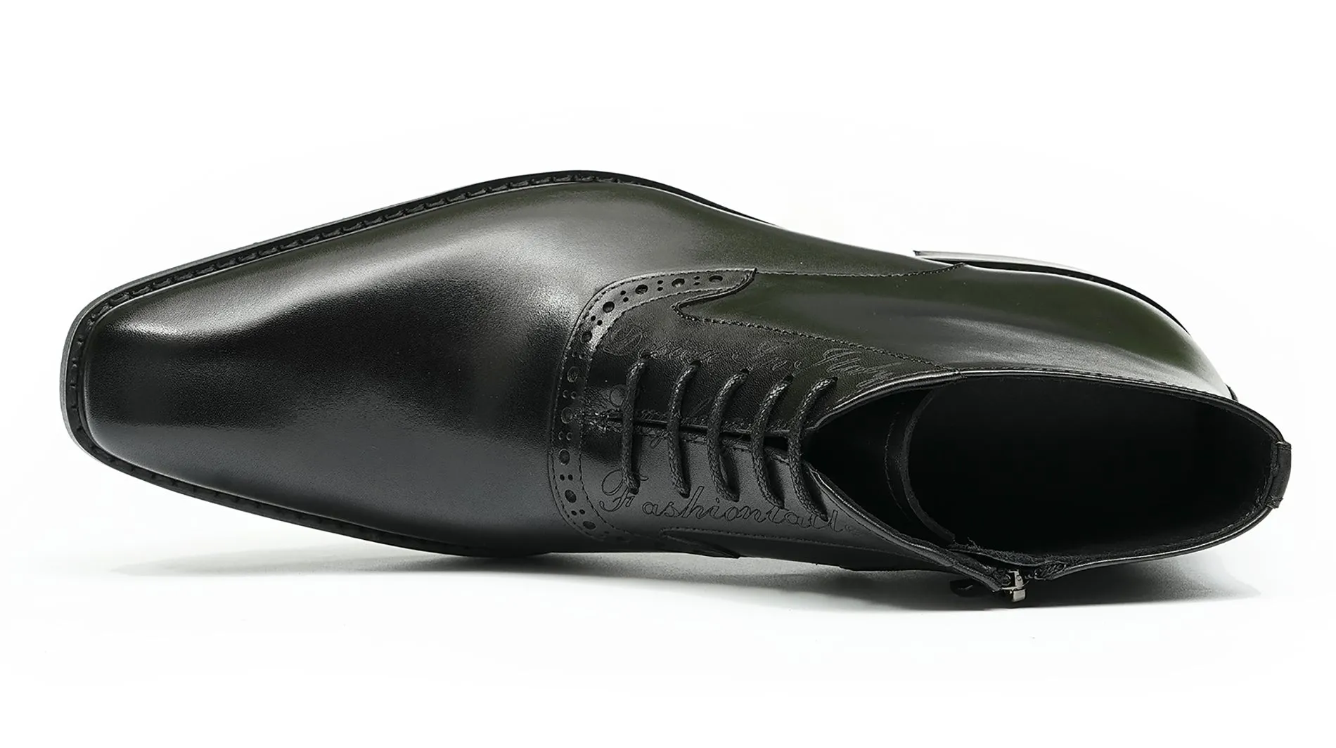 Men's Handmade Formal Brogues Oxfords Boots