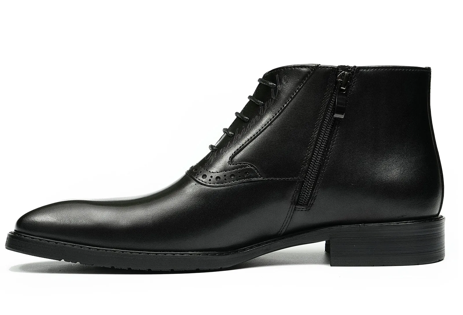 Men's Handmade Formal Brogues Oxfords Boots