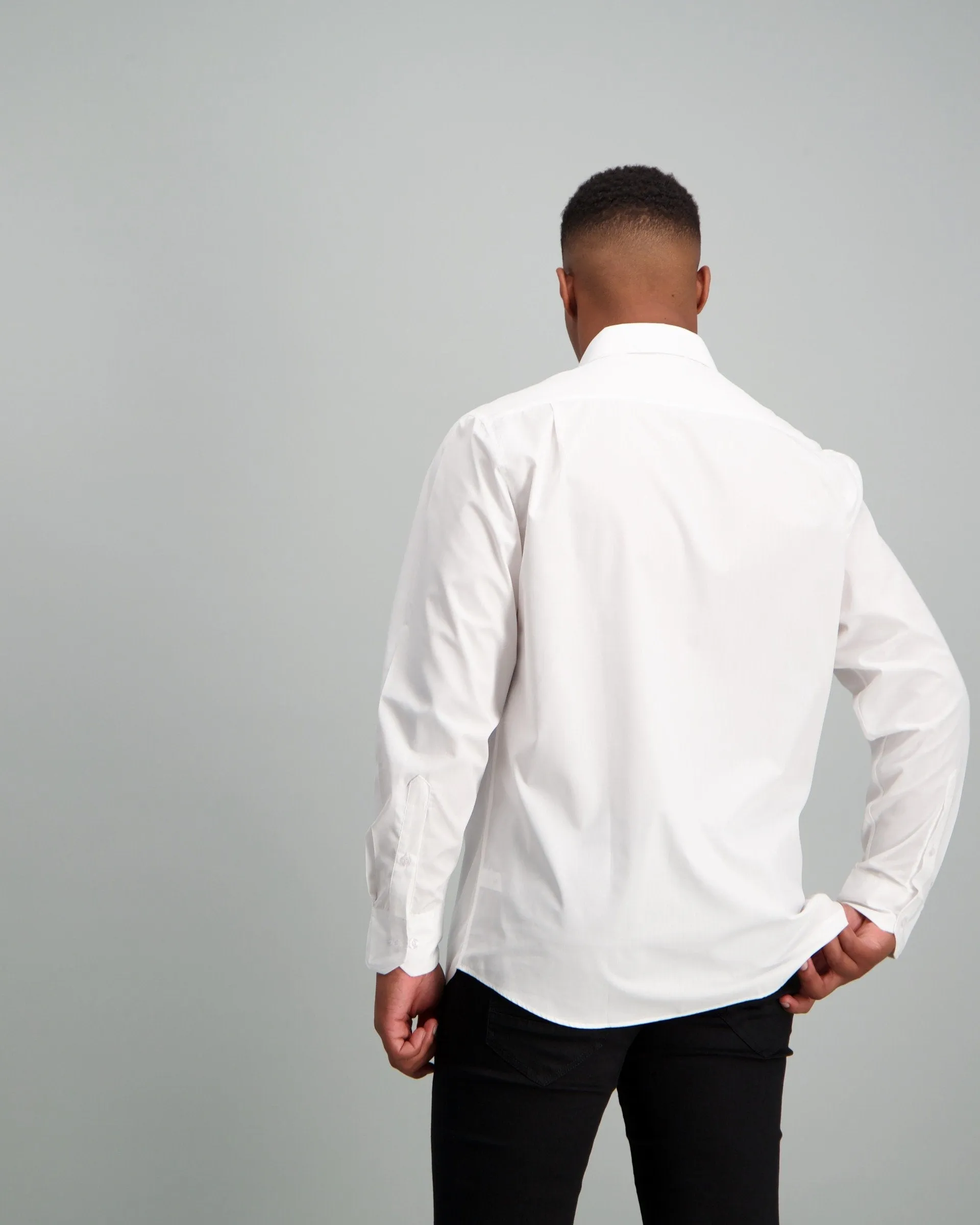 Men's Regular Fit Shirt White