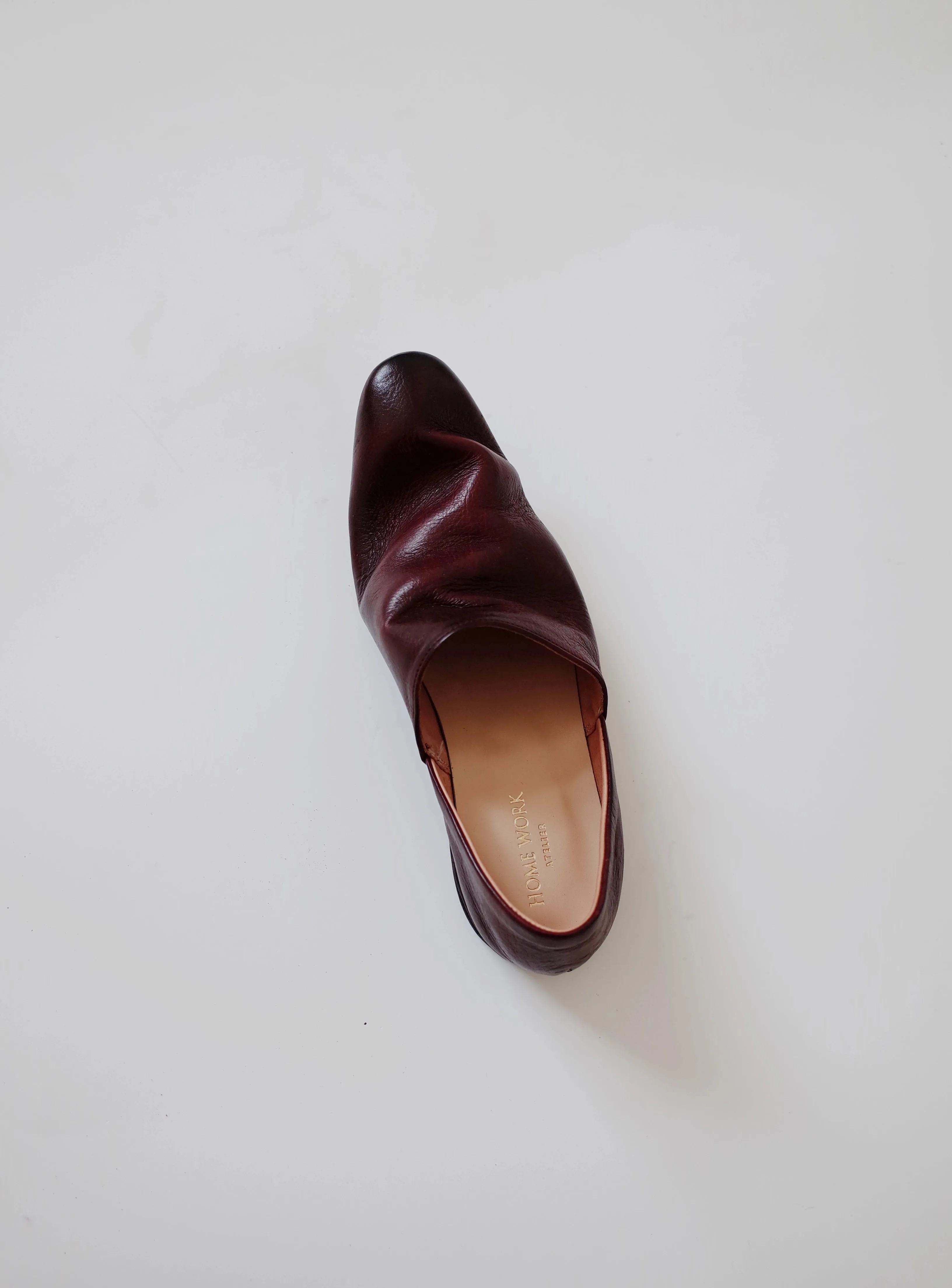 Minimalist Leather Slip-On Shoes