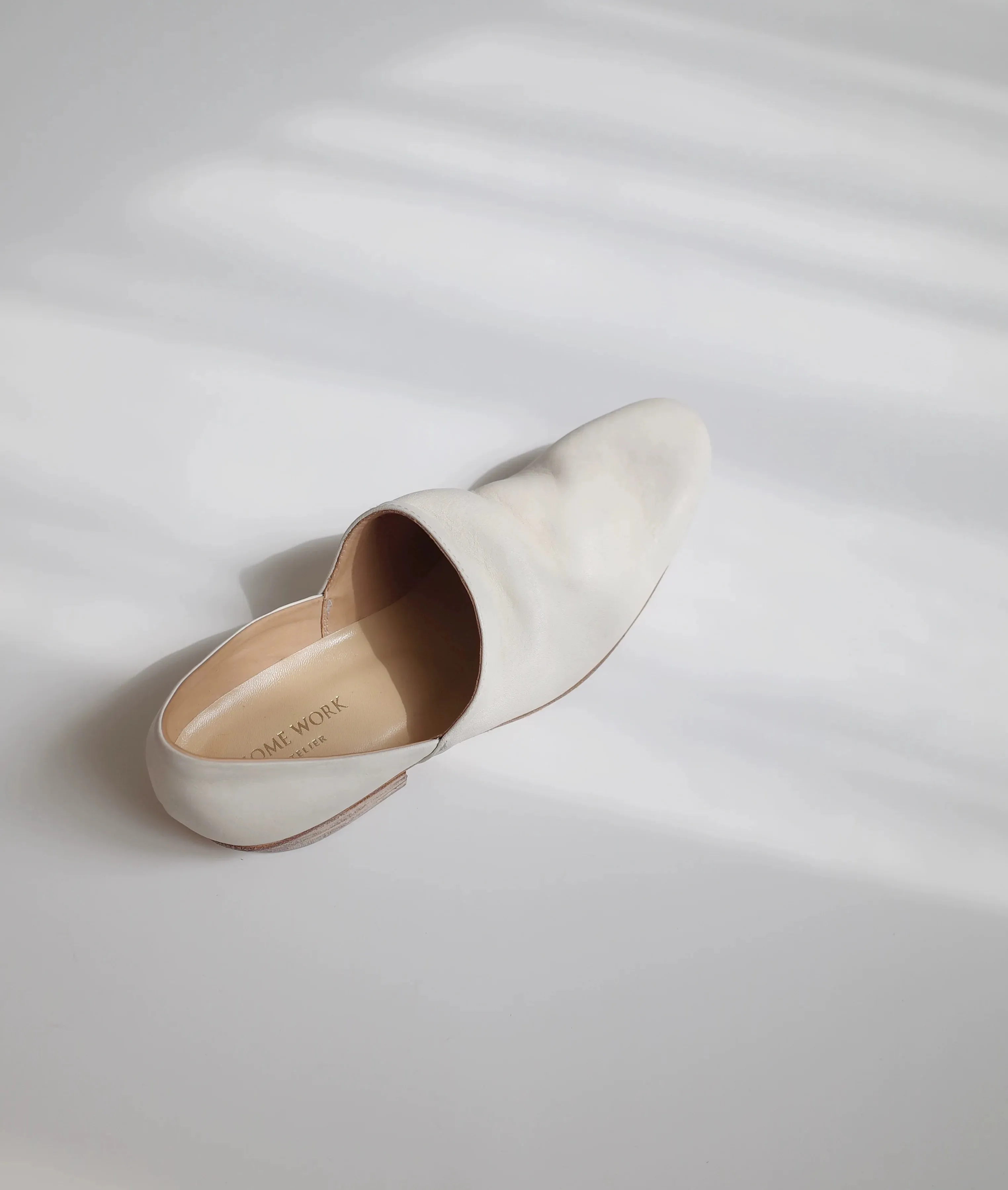 Minimalist Leather Slip-On Shoes