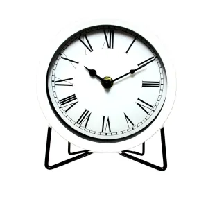 Modern Enamel Desk Clock