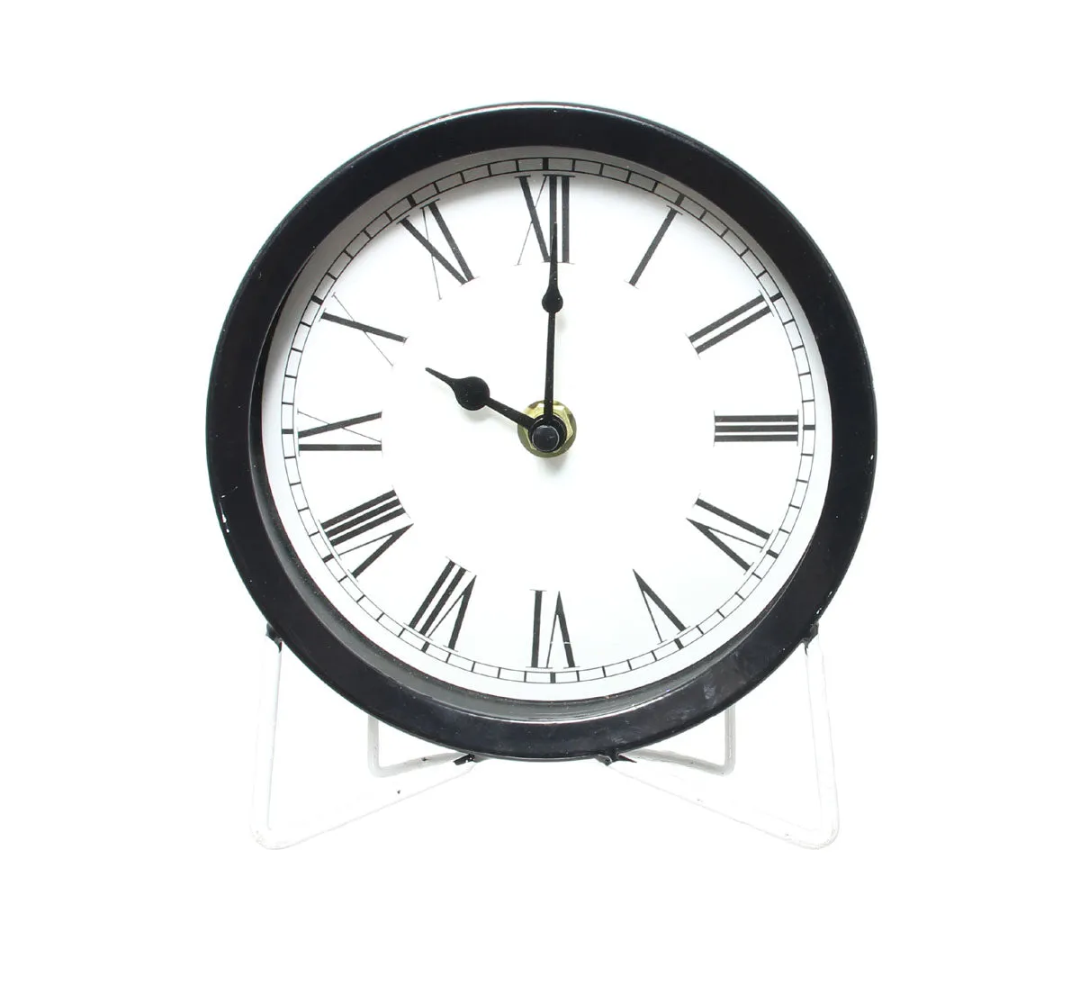 Modern Enamel Desk Clock