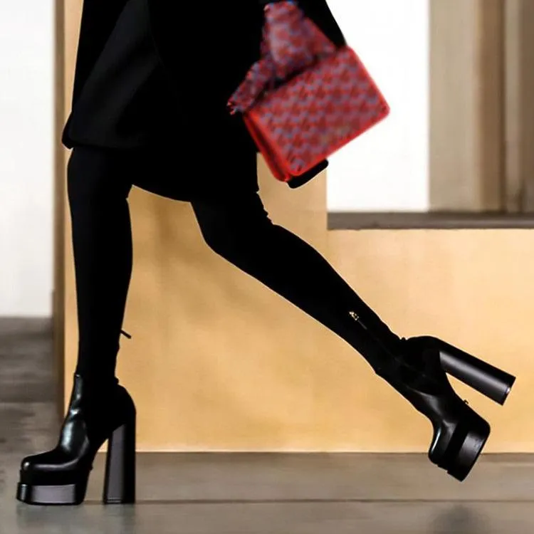 Modern Platform Boots