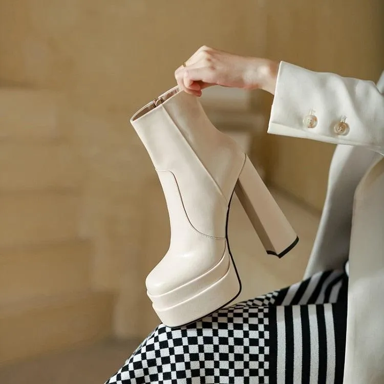 Modern Platform Boots