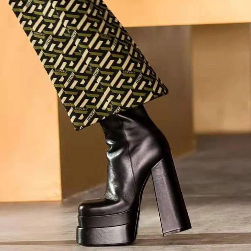 Modern Platform Boots