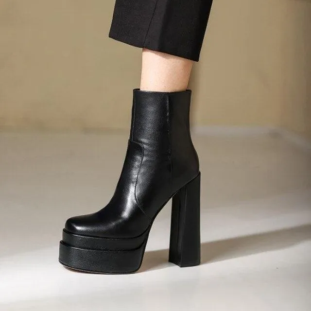 Modern Platform Boots