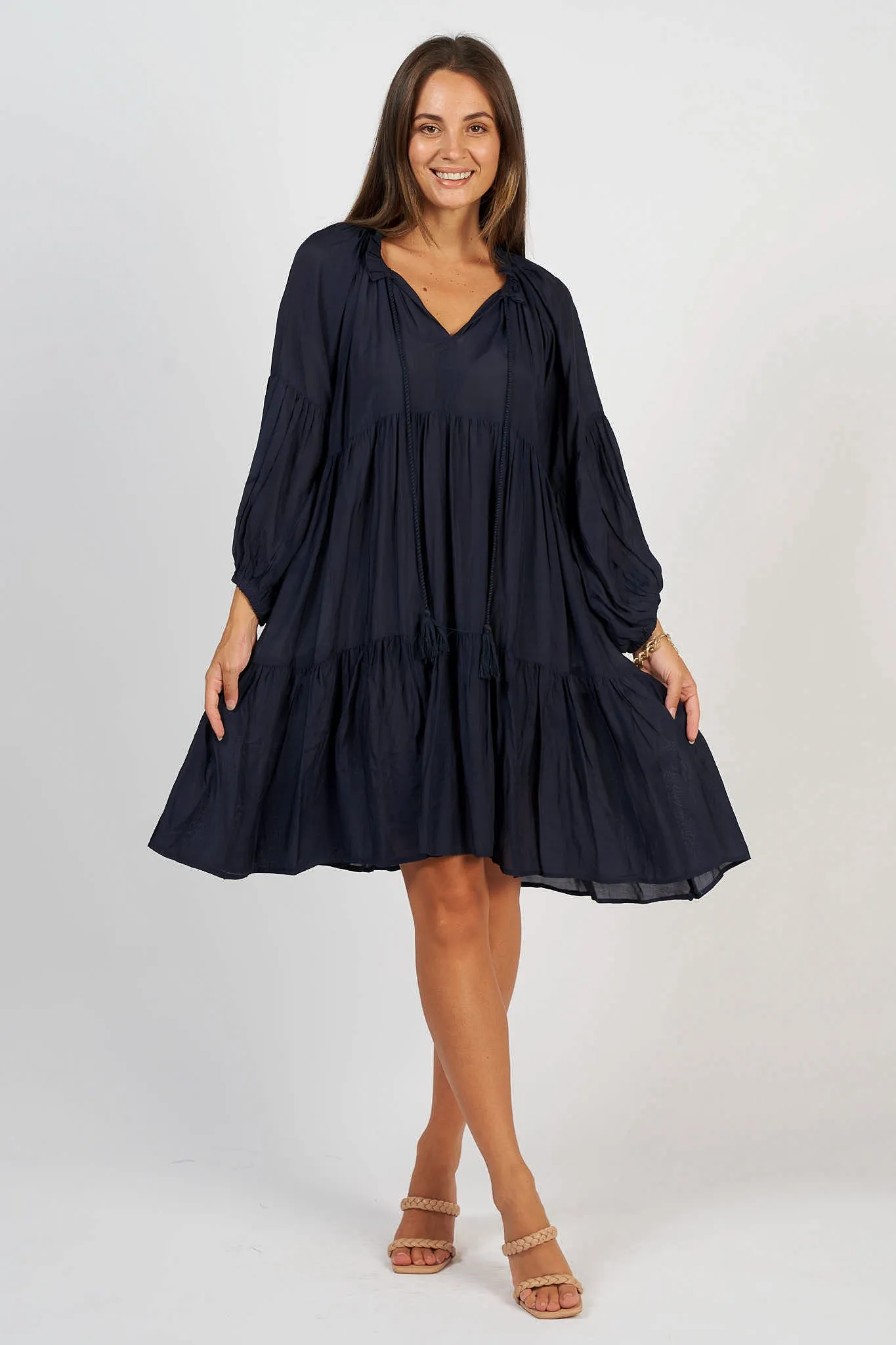 Molly Dress Navy