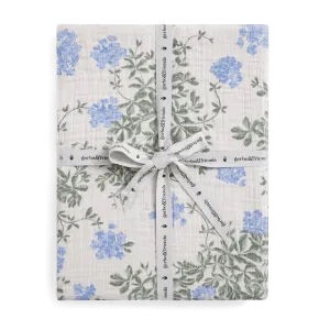 Muslin Fitted Single Sheet | Plumbago by Garbo & Friends