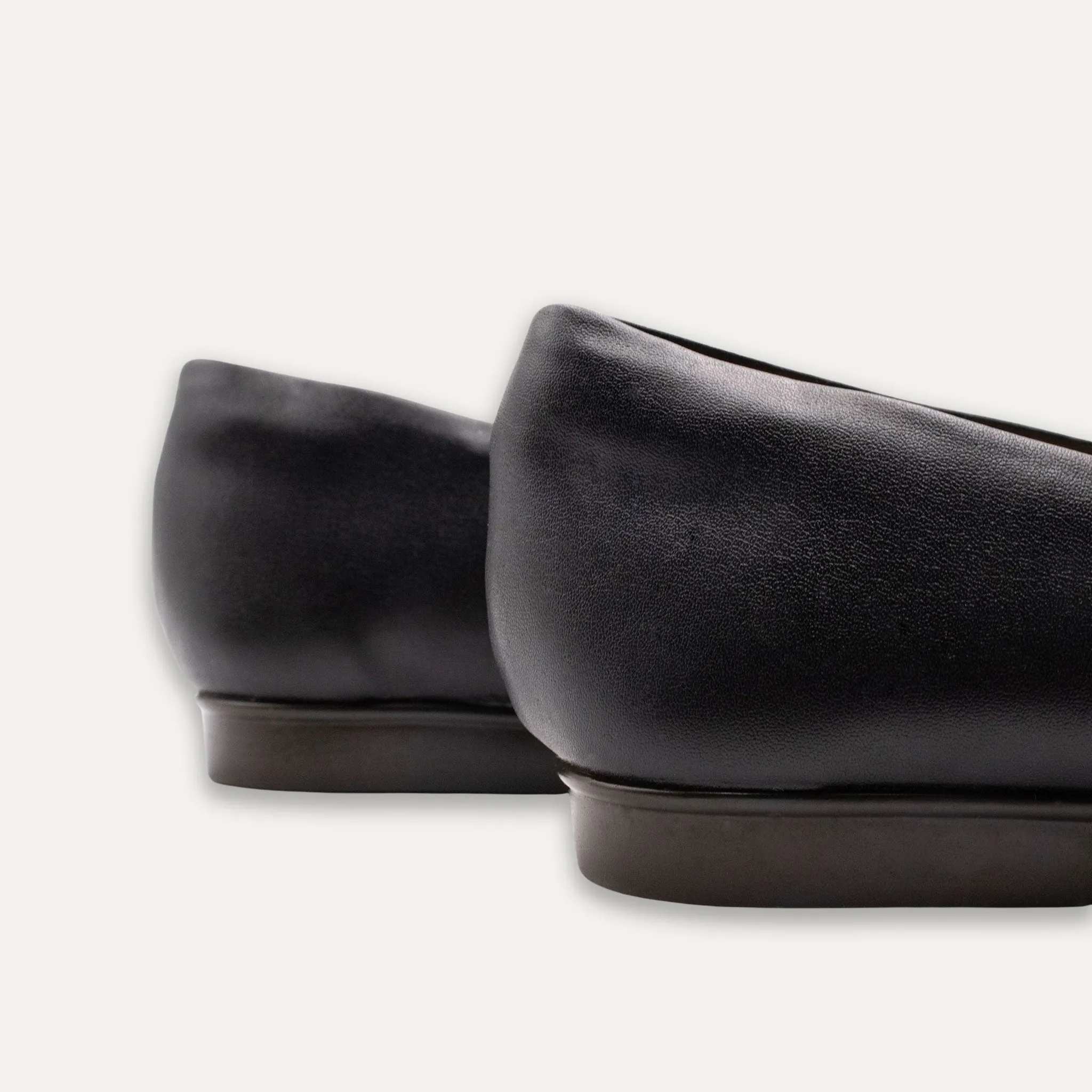 Narcisa Black Ballet Flats