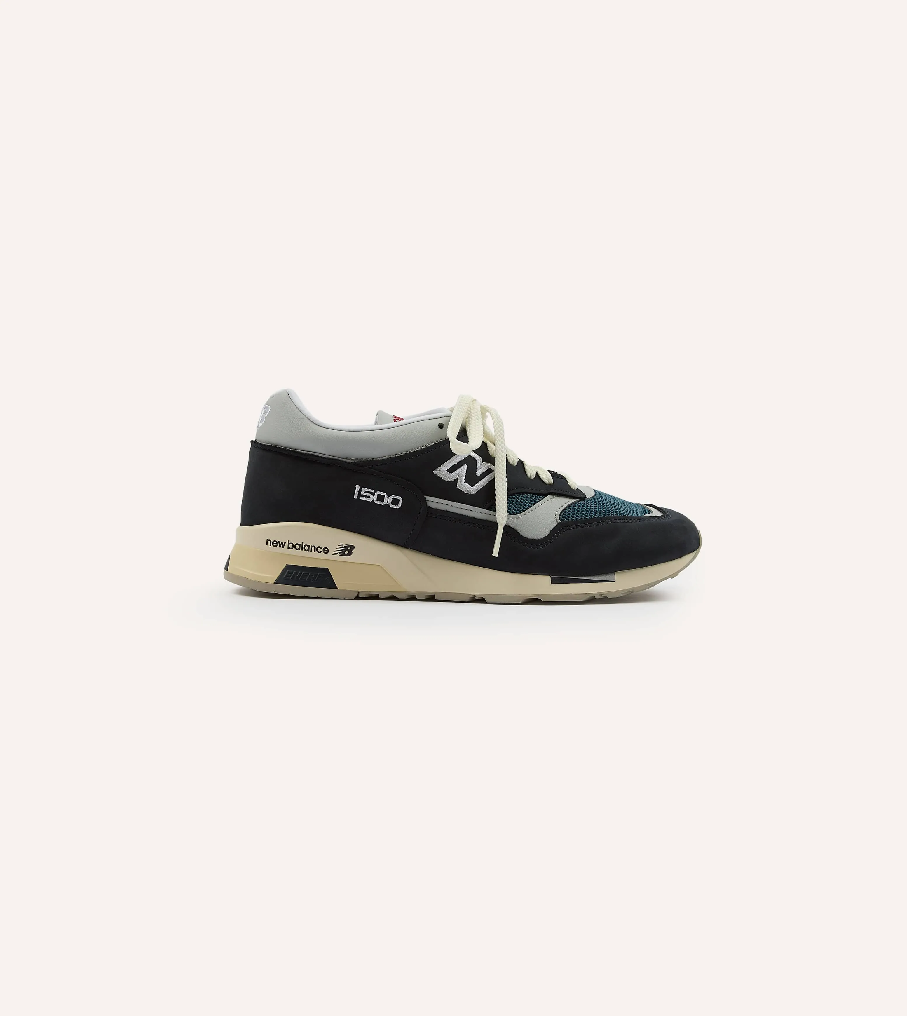 New Balance Navy Vintage Sport Made in UK 1500 Trainers
