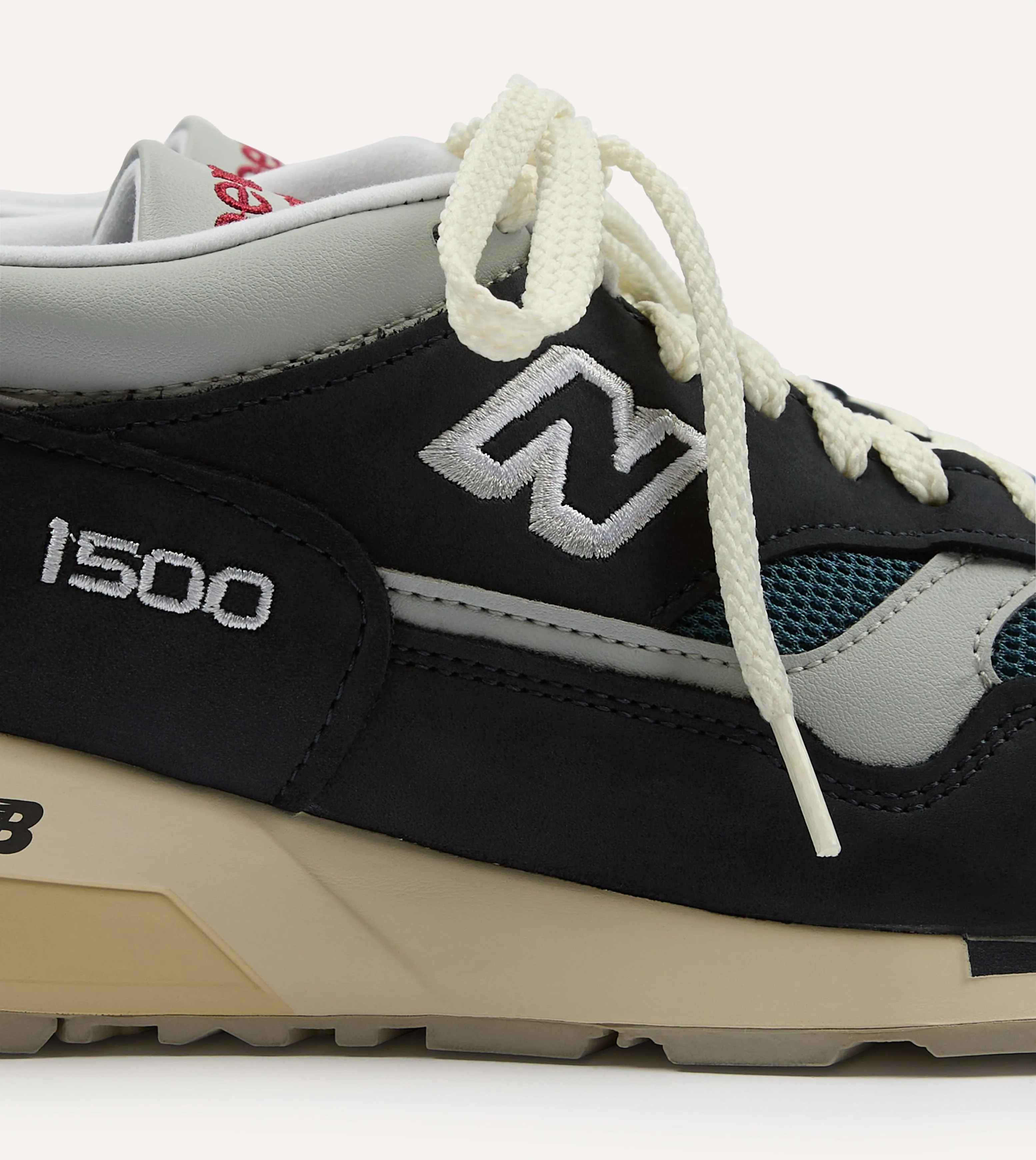 New Balance Navy Vintage Sport Made in UK 1500 Trainers