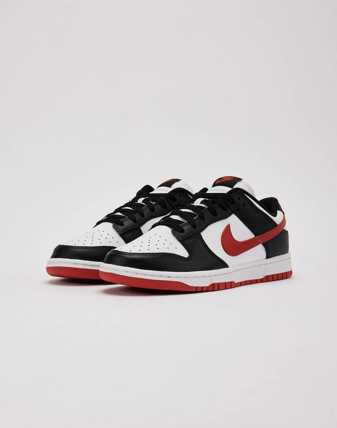 Nike Dunk Low White Red Black DV0833-108 Shoe Sneaker Trainer