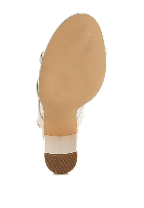 Nyjah Cut Out Chain Sandals