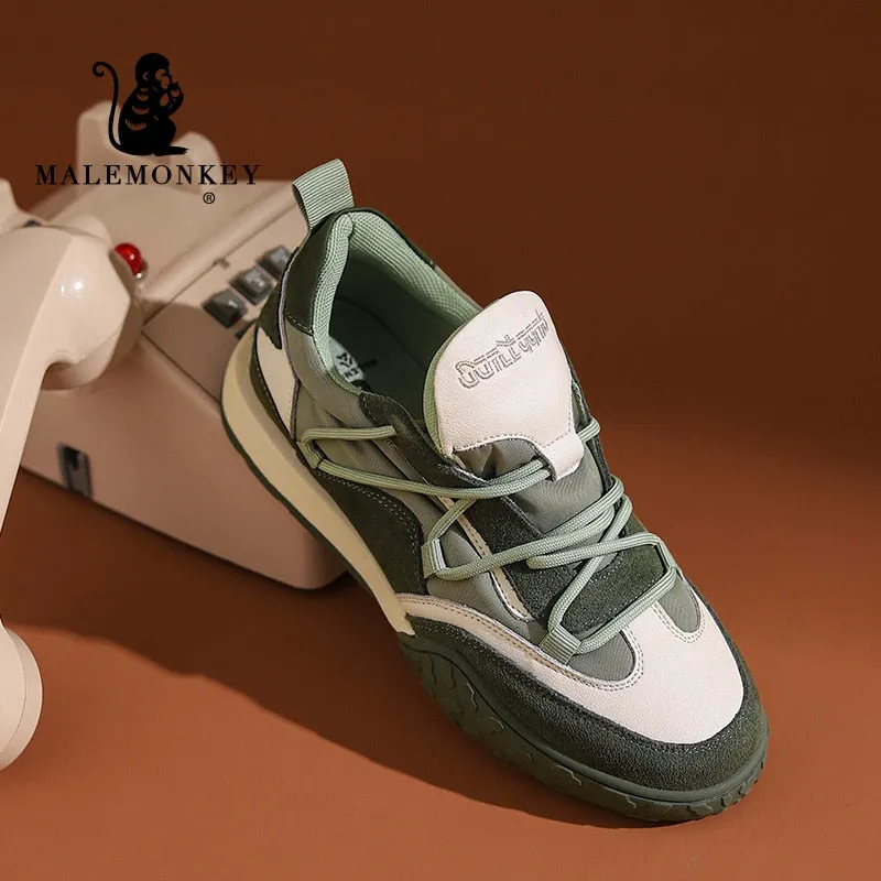 Original Trendy Women Sneakers 2022 Spring Outdoor Walking Casual Sport Shoes Lace Up Comfort Breathable Flats Female Shoes Black