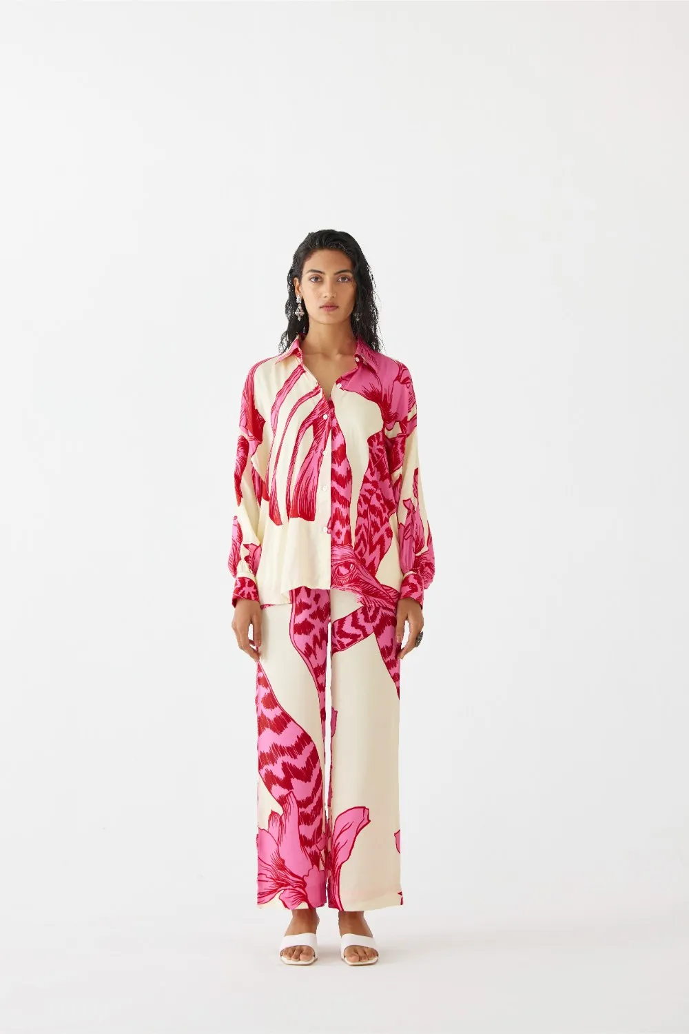 PINK APHRODITE SHIRT & TROUSERS