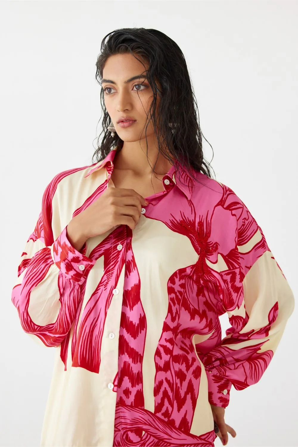 PINK APHRODITE SHIRT & TROUSERS
