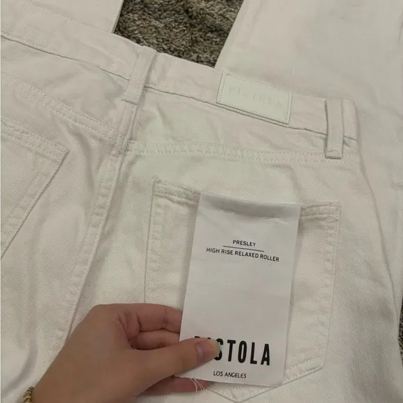 Pistola High Rise Relaxed Fit Jeans Sz 27 NWT | Pistola High Rise Relaxed Roller