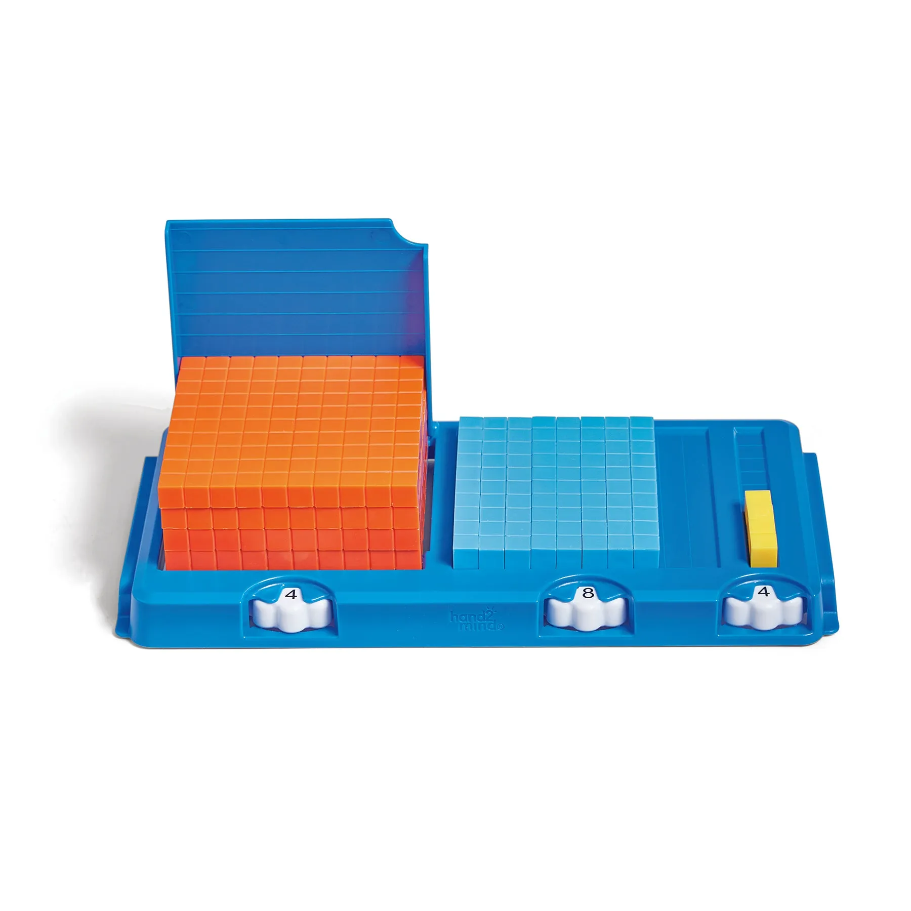 Place Value Frame with Base Ten Blocks