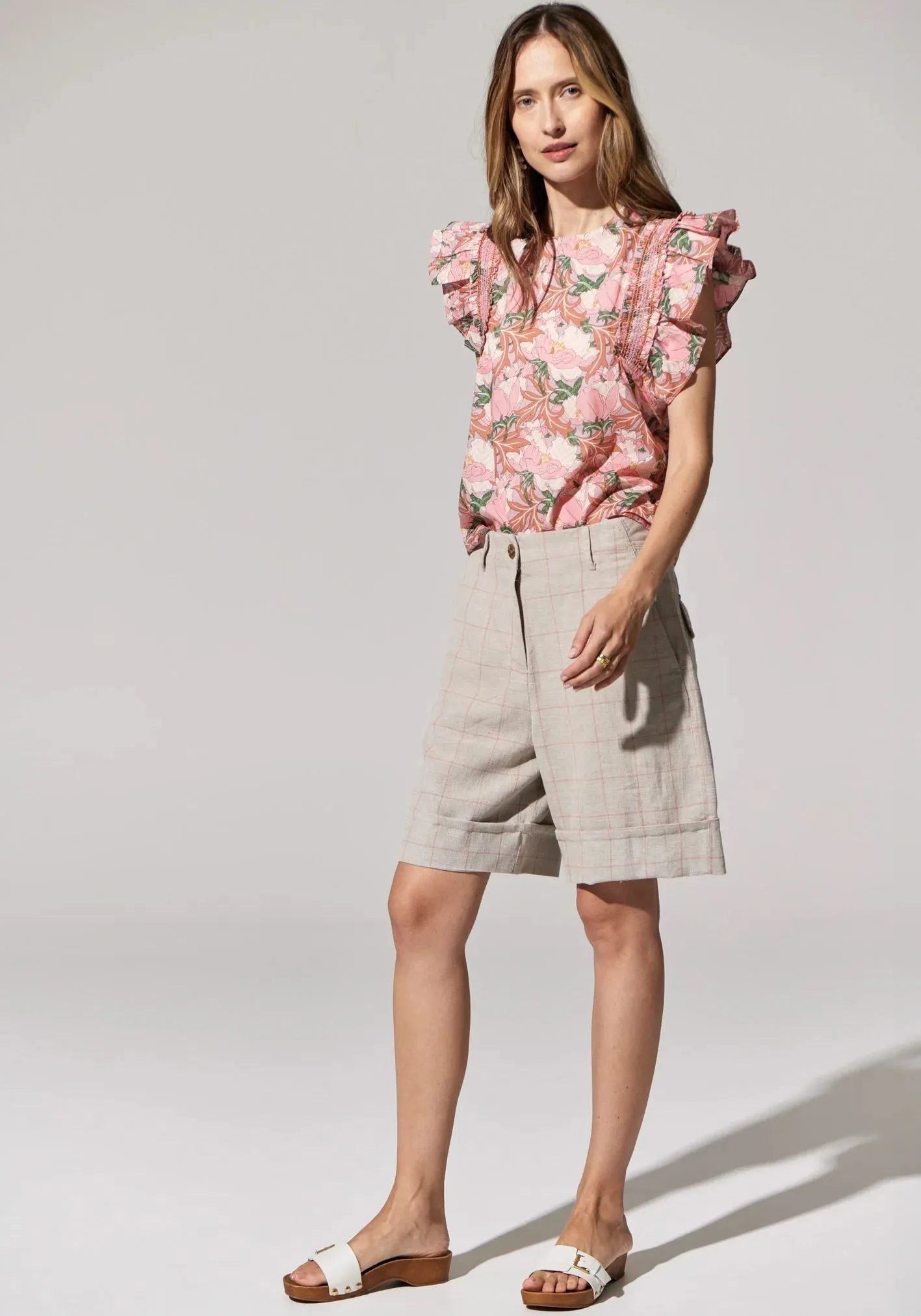POL Tiller Shorts - Tiller Check