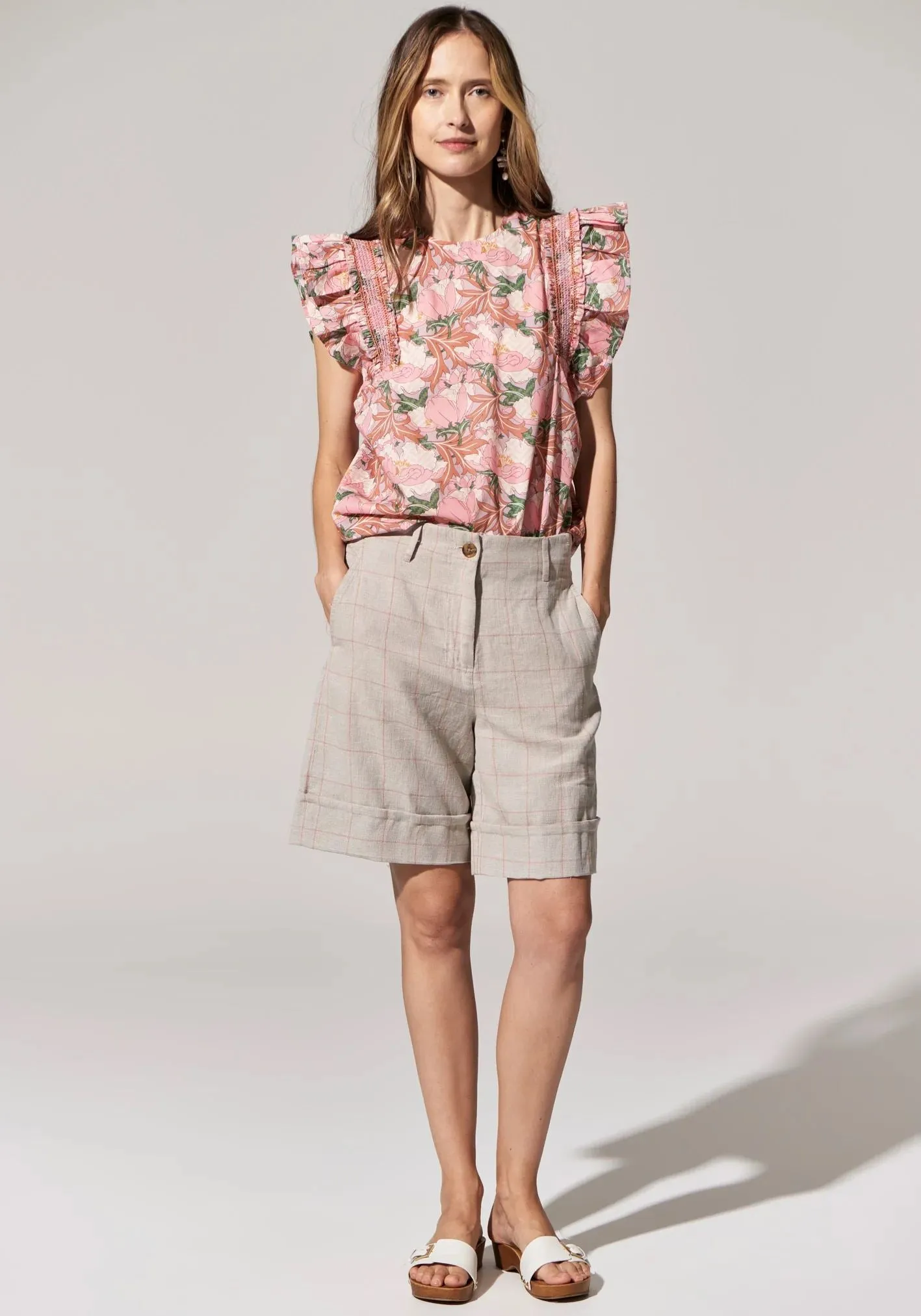 POL Tiller Shorts - Tiller Check