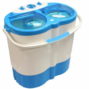 Portable Twin Tub Washing Machine Spin Dryer Camping Caravan Motorhome Student