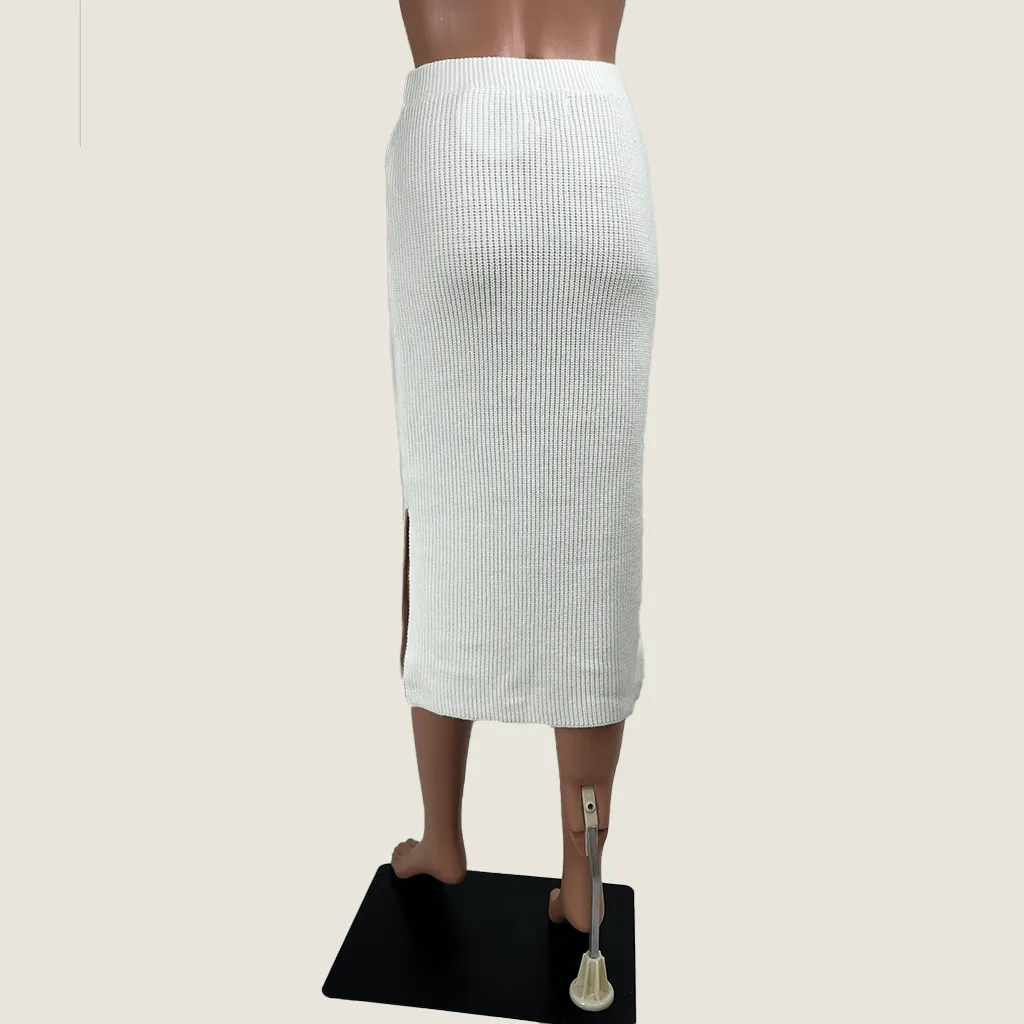 Princess Polly Zanna Midi Knit Skirt S/M
