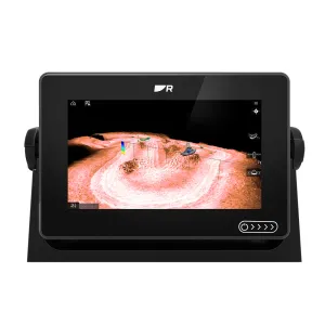 Raymarine Axiom  RV 7" Chartplotter/Fishfinder, with RV-100 Transom Transducer - LightHouse North America Chart