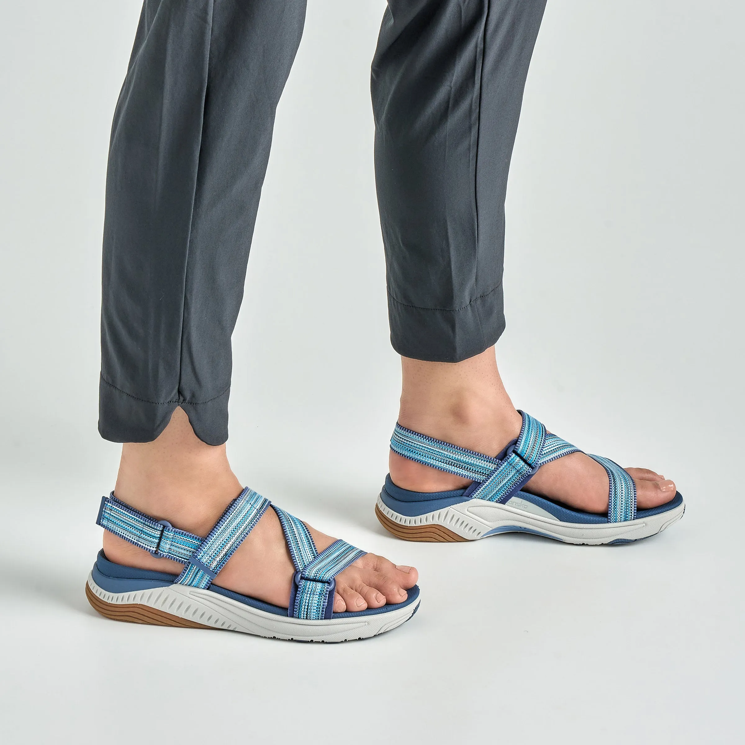 Rayna Blue Multi Webbing