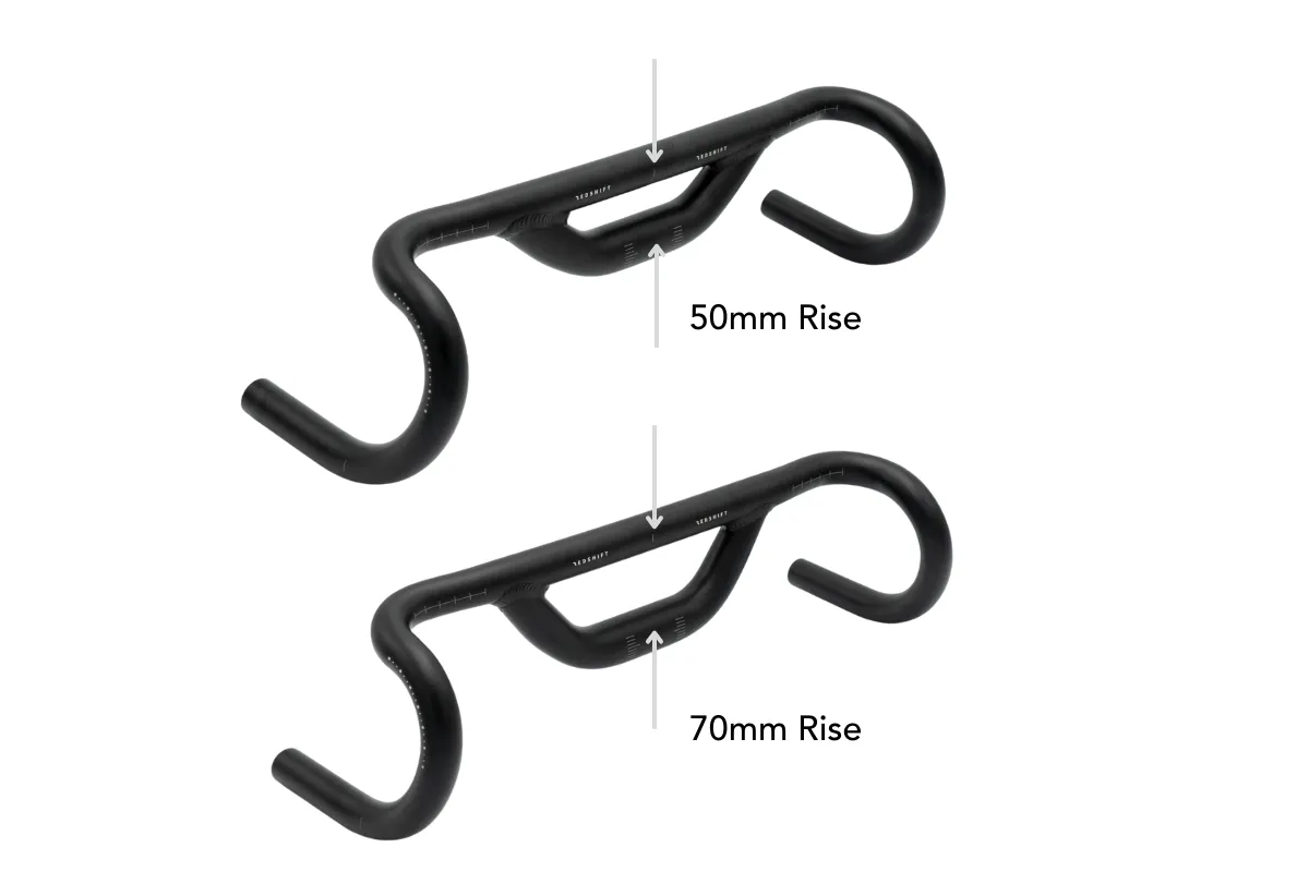 REDSHIFT TOPSHELF LOW-FLARE GRAVEL HANDLEBARS