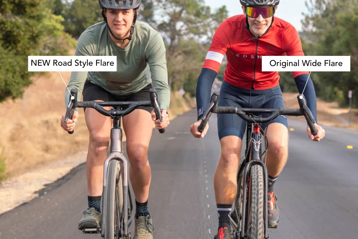 REDSHIFT TOPSHELF LOW-FLARE GRAVEL HANDLEBARS