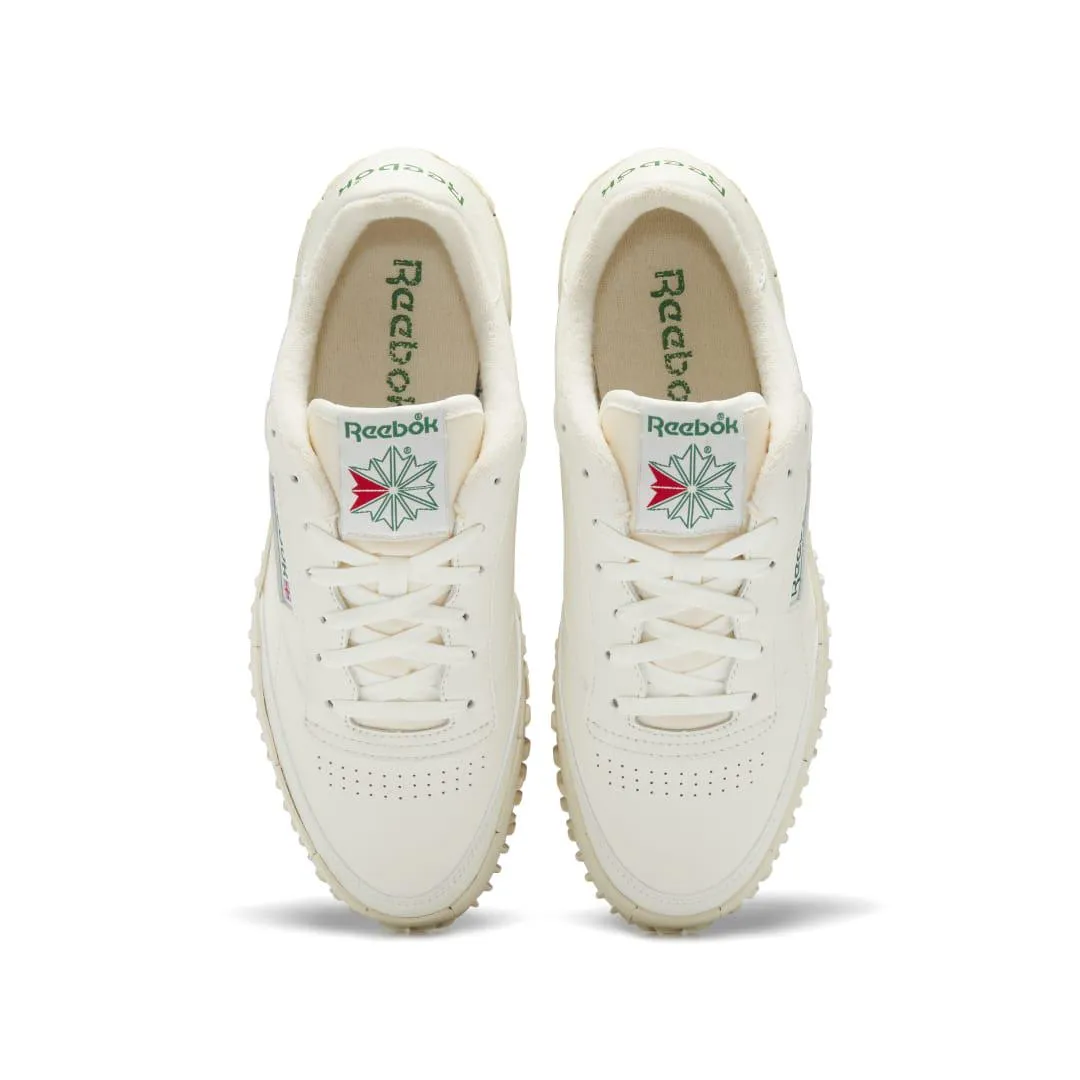 Reebok Classic Club C Vibram White Blue Yellow GV6930 Sneaker Shoe Trainer