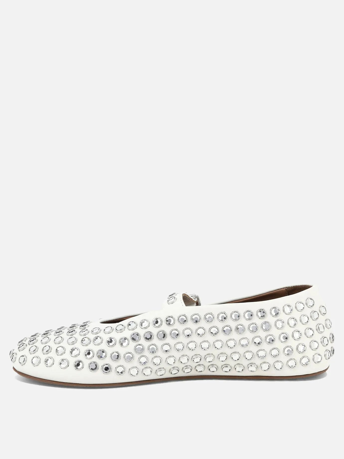 Rhinestone ballet flats