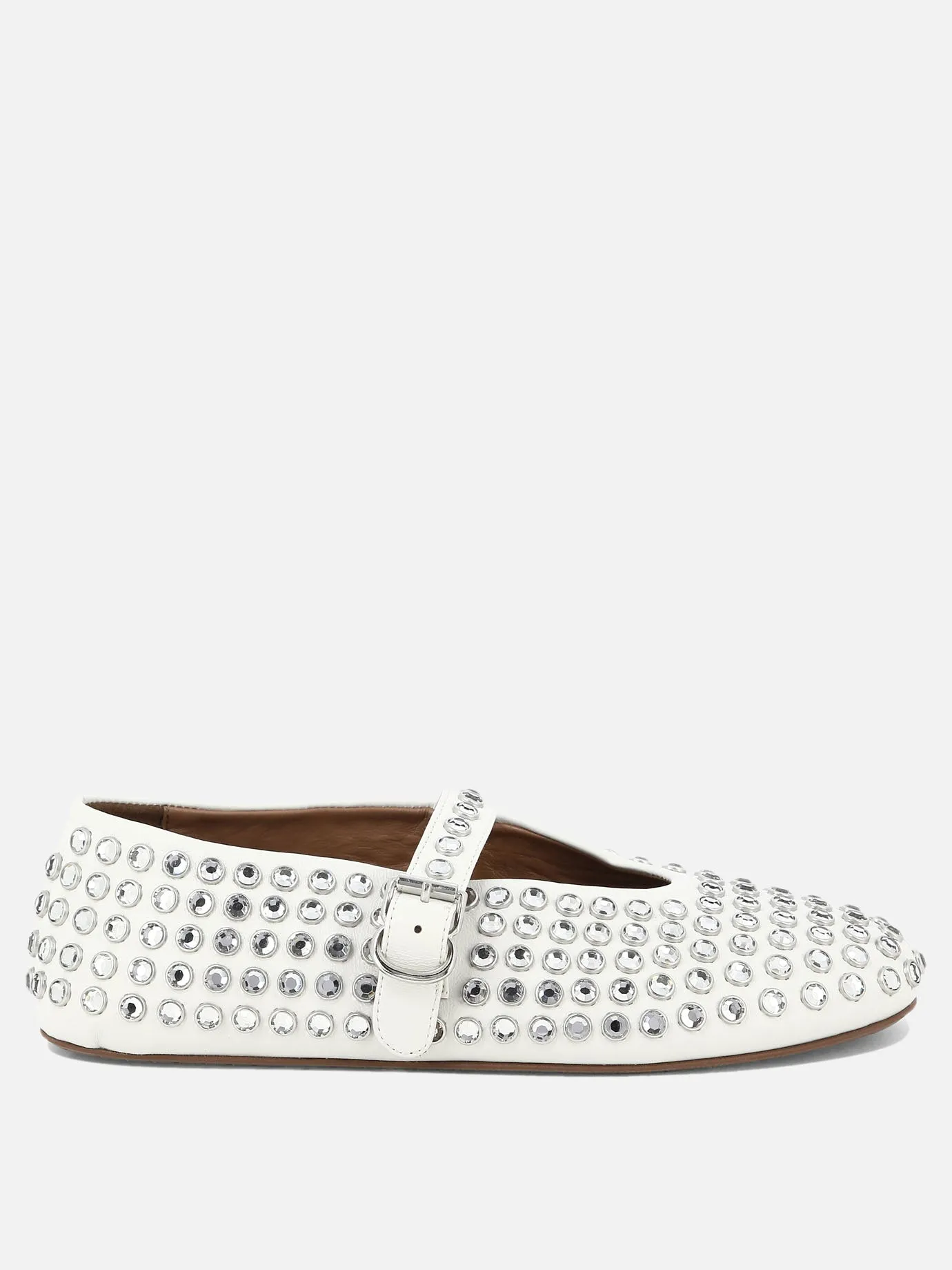 Rhinestone ballet flats