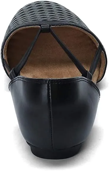 Rockport Women's, Reagan Flat Black 9.5 W