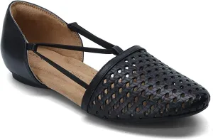 Rockport Women's, Reagan Flat Black 9.5 W